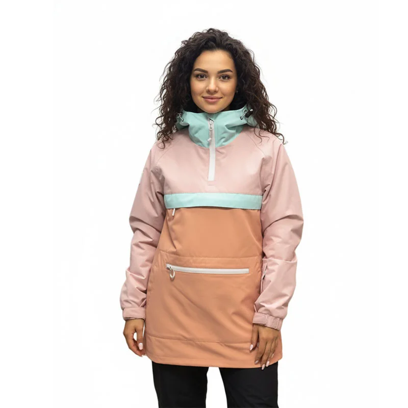 Анорак COOl ZONE PEAK AK4116А аквамарин-розовый-персиковый от магазина Супер Спорт