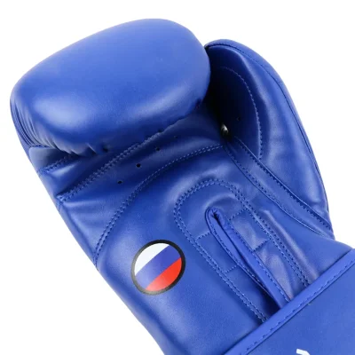 картинка Перчатки бокс BoyBo TITAN IB-23 одобрены ФБ синий 