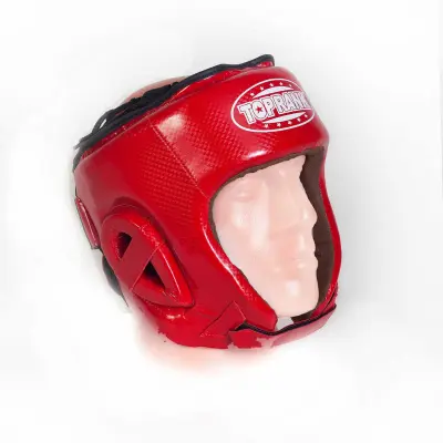 картинка Боксерский шлем Top Rank боевой красн 