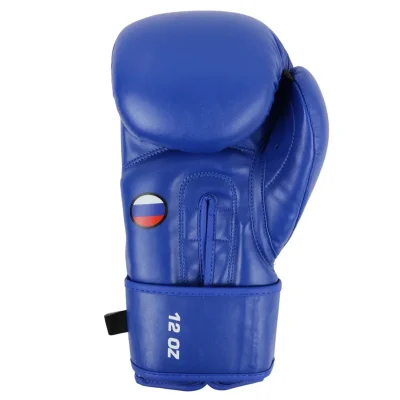 картинка Перчатки бокс BoyBo TITAN IB-23 одобрены ФБ синий 